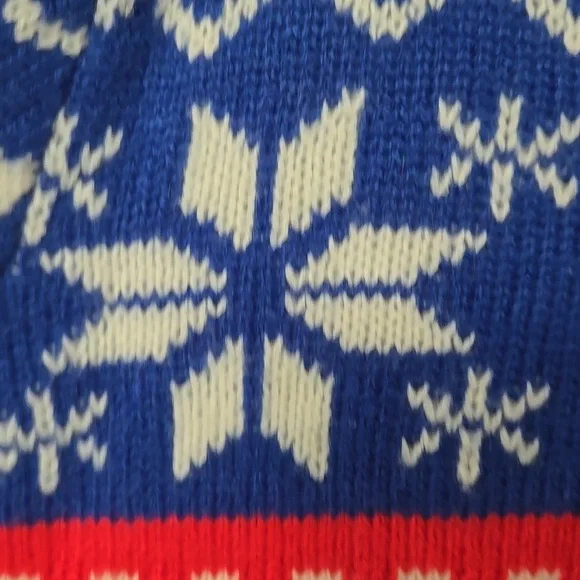 Blue and Red Christmas Sweater - Picture 7 of 13